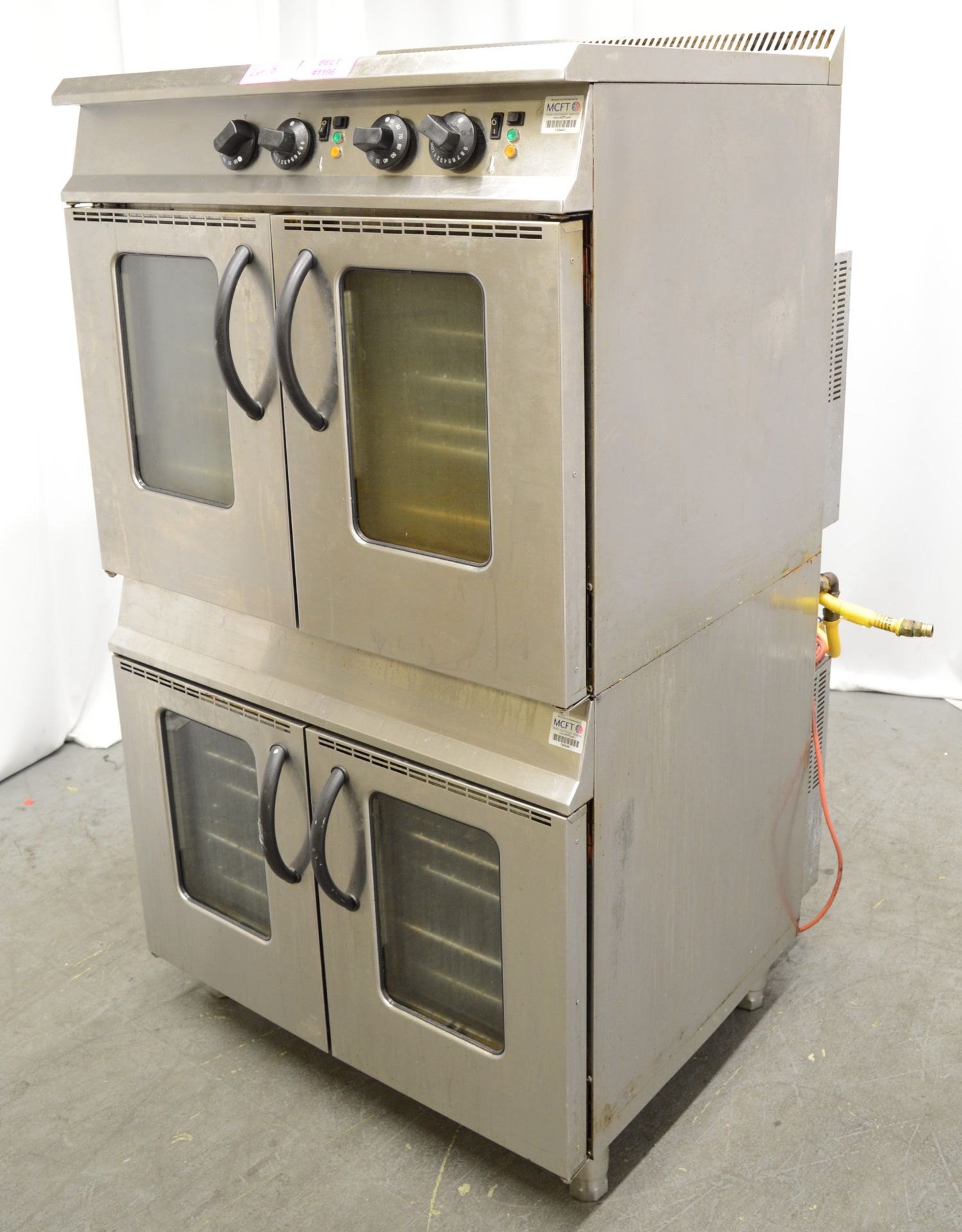 Moorwood Vulcan twin convection oven, natural gas - Image 3 of 9