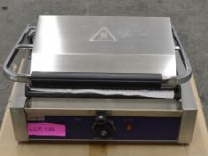 Parry Red One RL-LCG double contact electric griddle, 230v