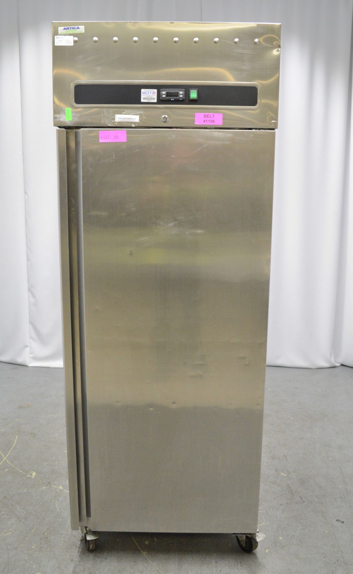 Artica GN660TN single door fridge, 1 phase electric