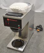 Grindmaster pourover coffee brewer system, 2 warmers, model: CP02PUK