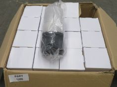 16x RH60B-B2 Bulkhead light with sensor, new in box, 220-240v