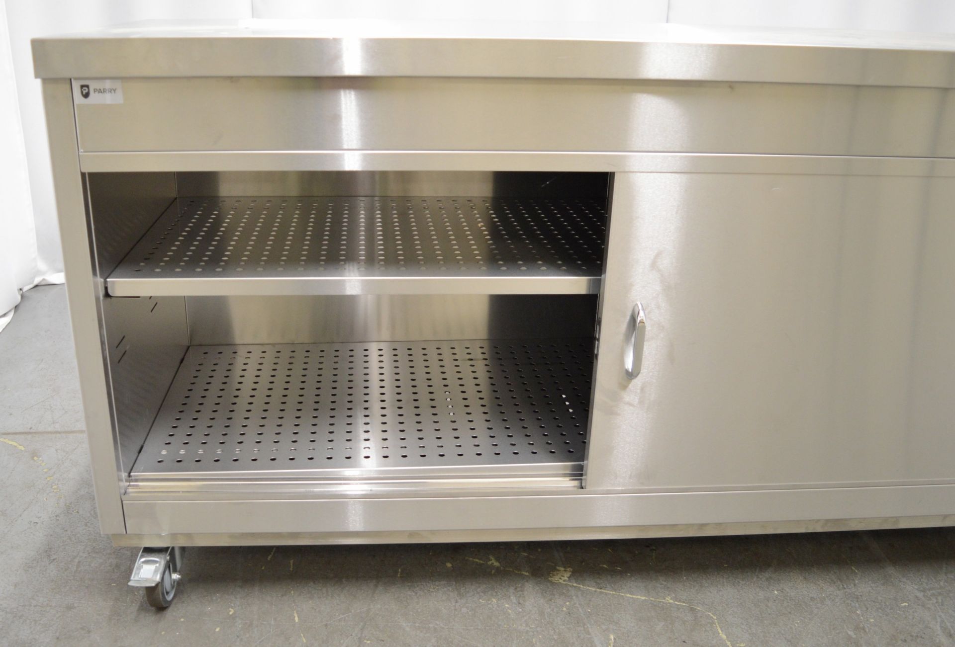 Parry HOT18 stainless steel hot cupboard, 1800x650x900mm (LxDxH) 230v - Image 2 of 6