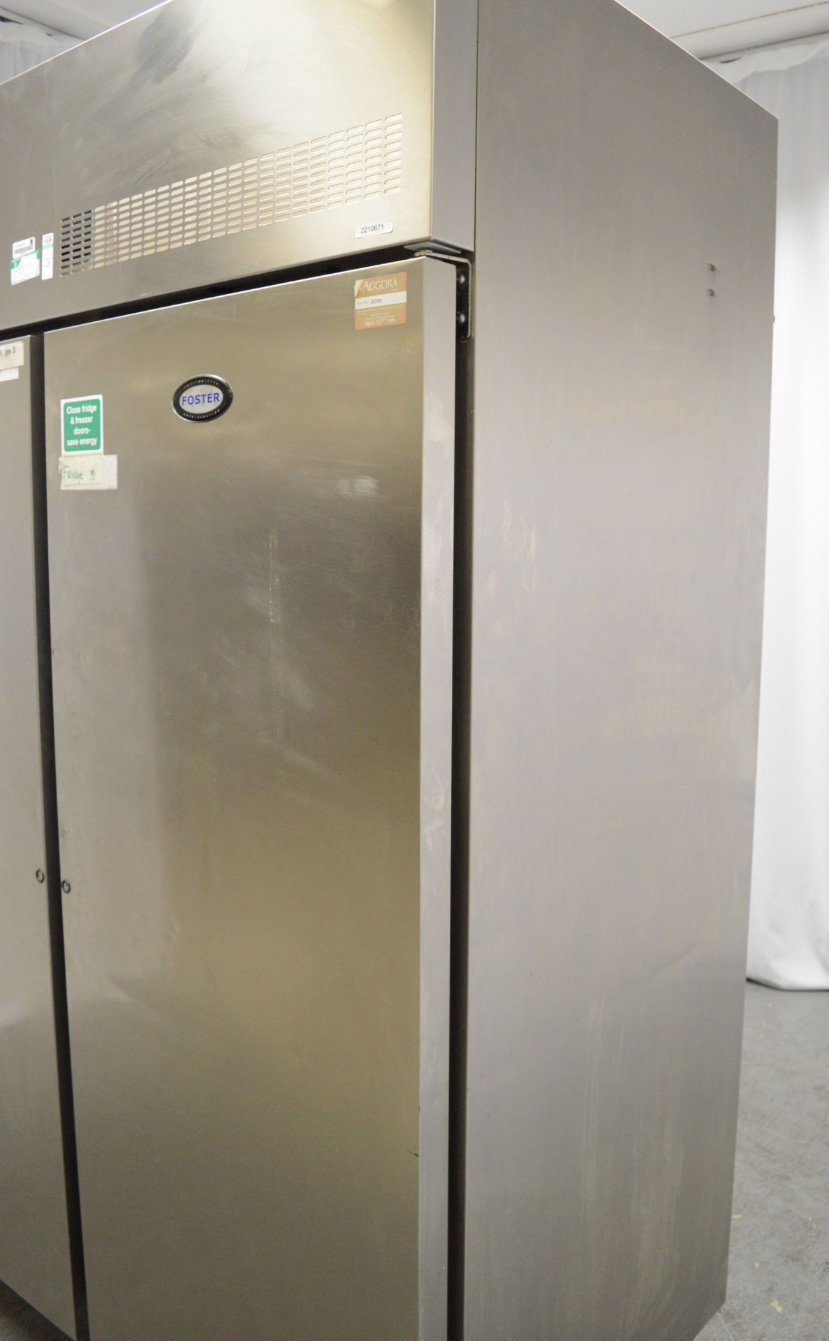 Foster PROG1350H double door fridge, 1 phase electric - Image 5 of 8