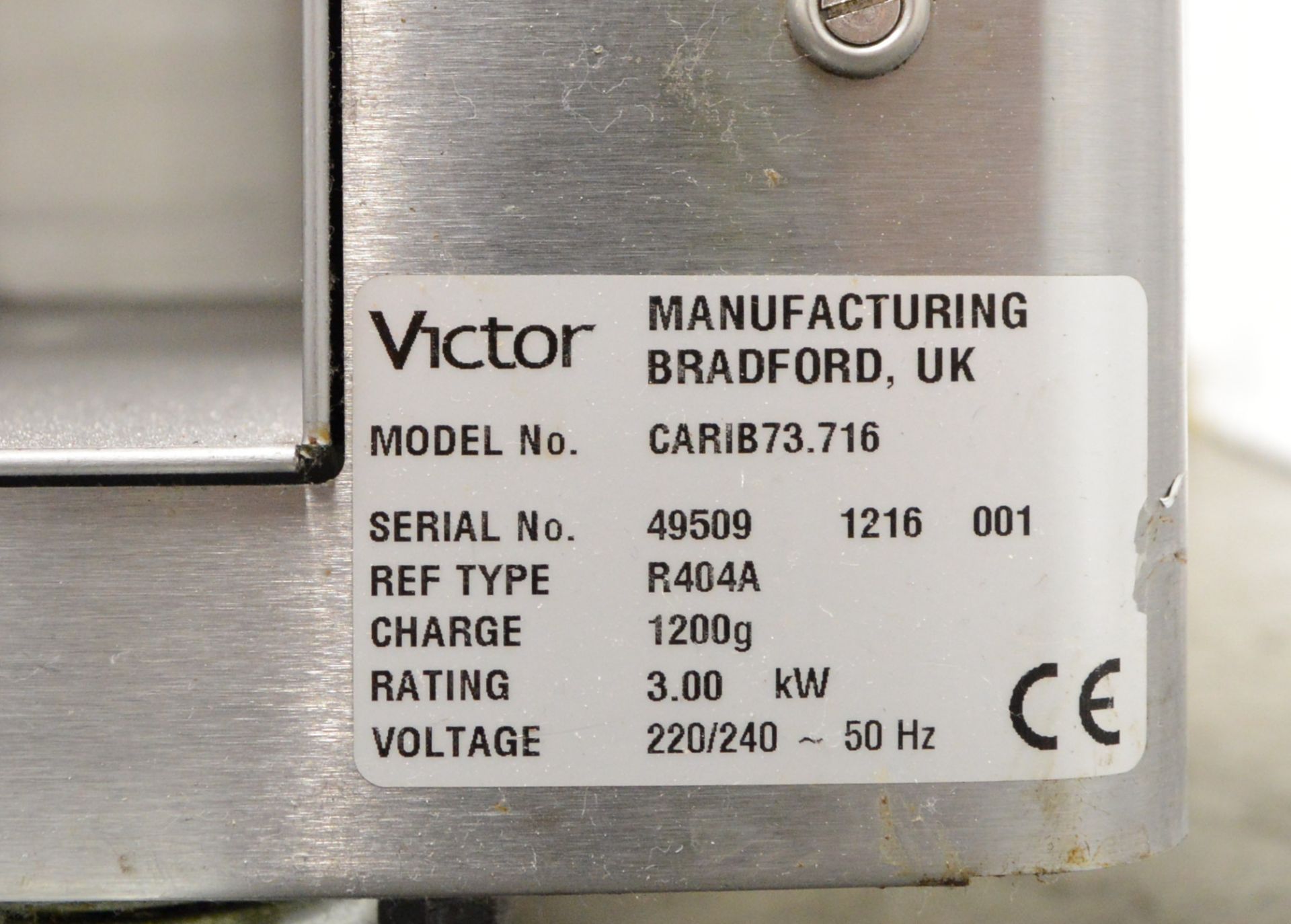 Victor chilled display unit, 1 phase electric - Image 4 of 9