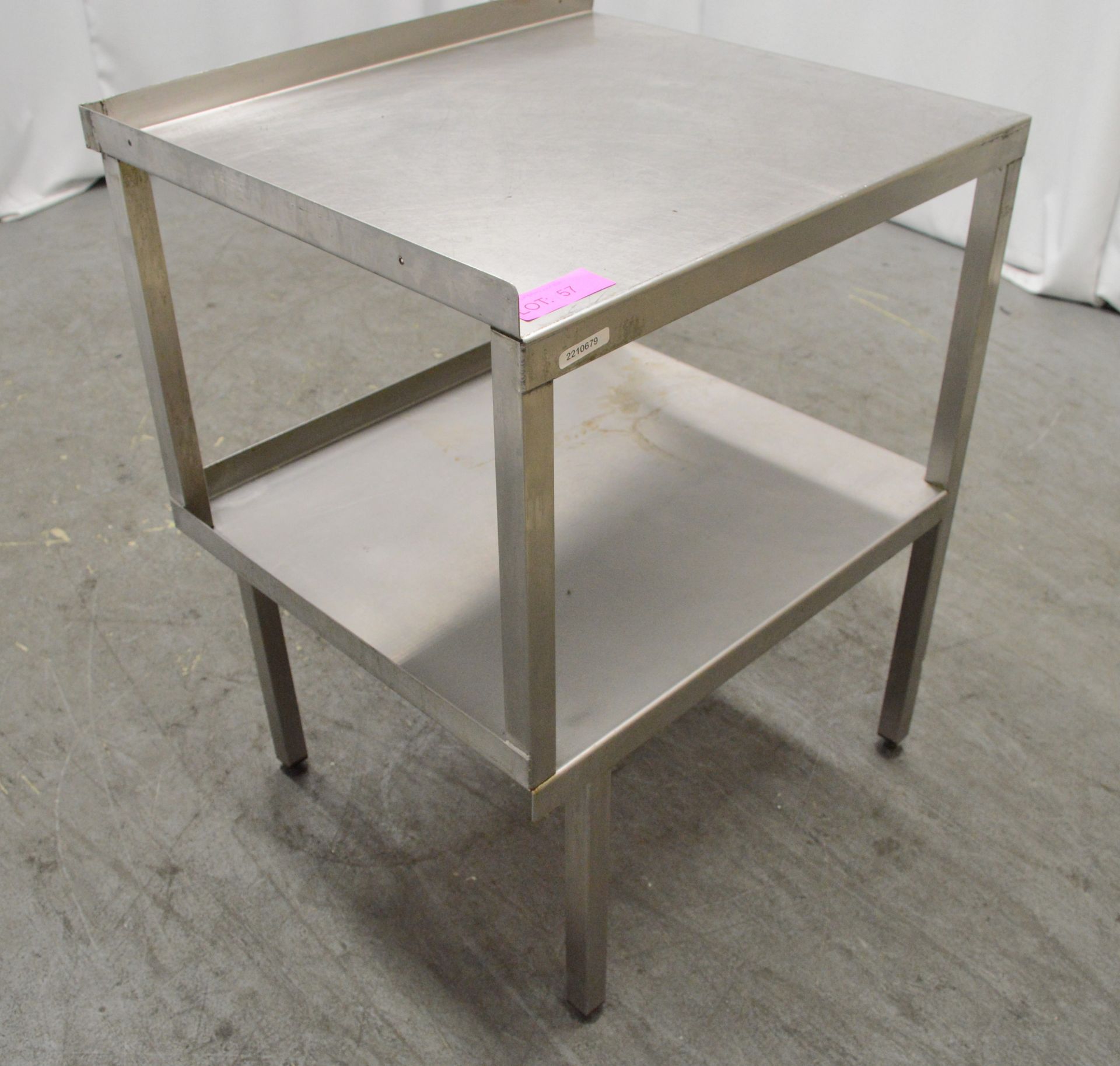 Preparation table 700mm W x 600mm D x 860mm H - Image 2 of 4