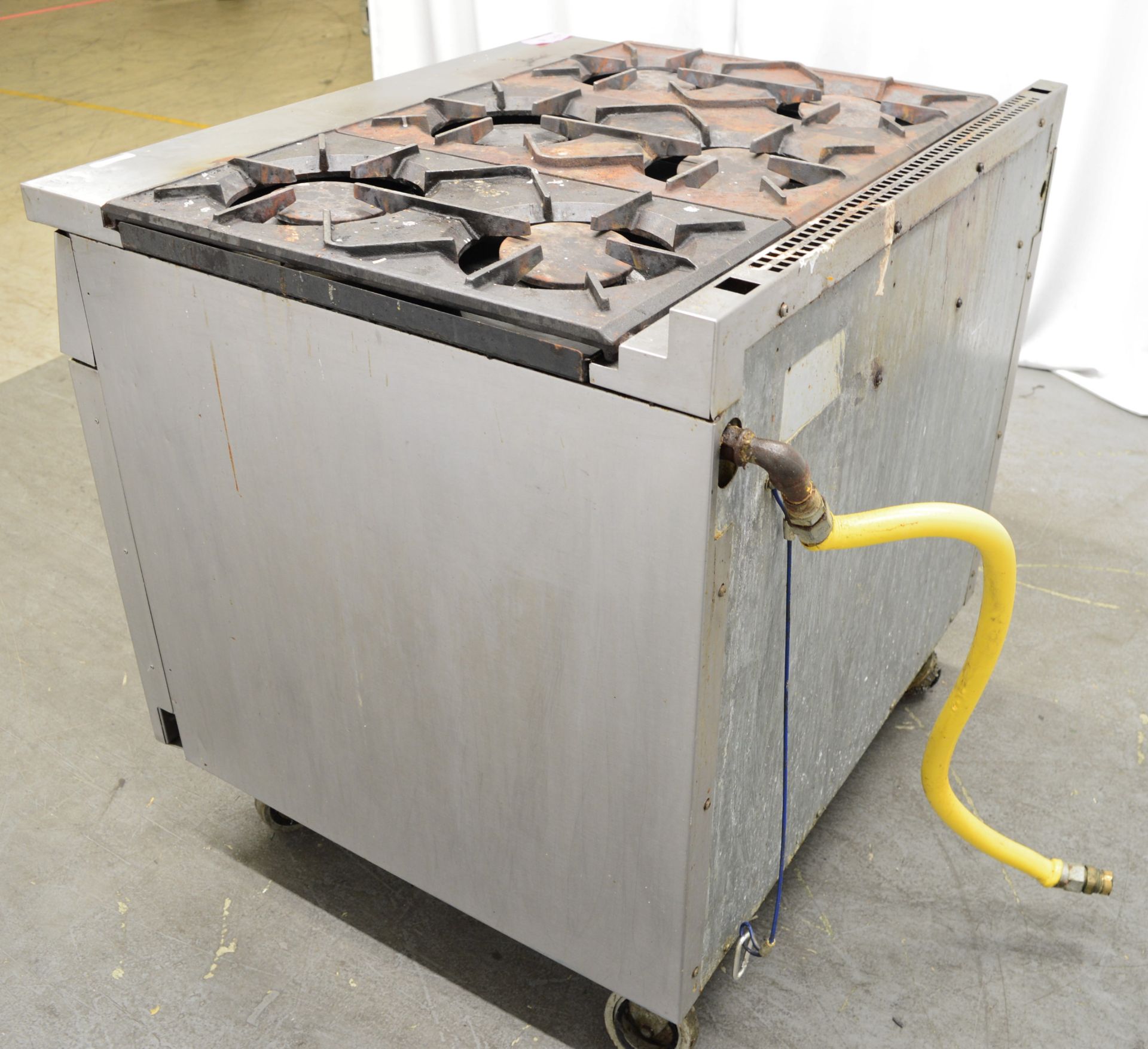 Falcon 6 burner range oven, natural gas - Image 4 of 6