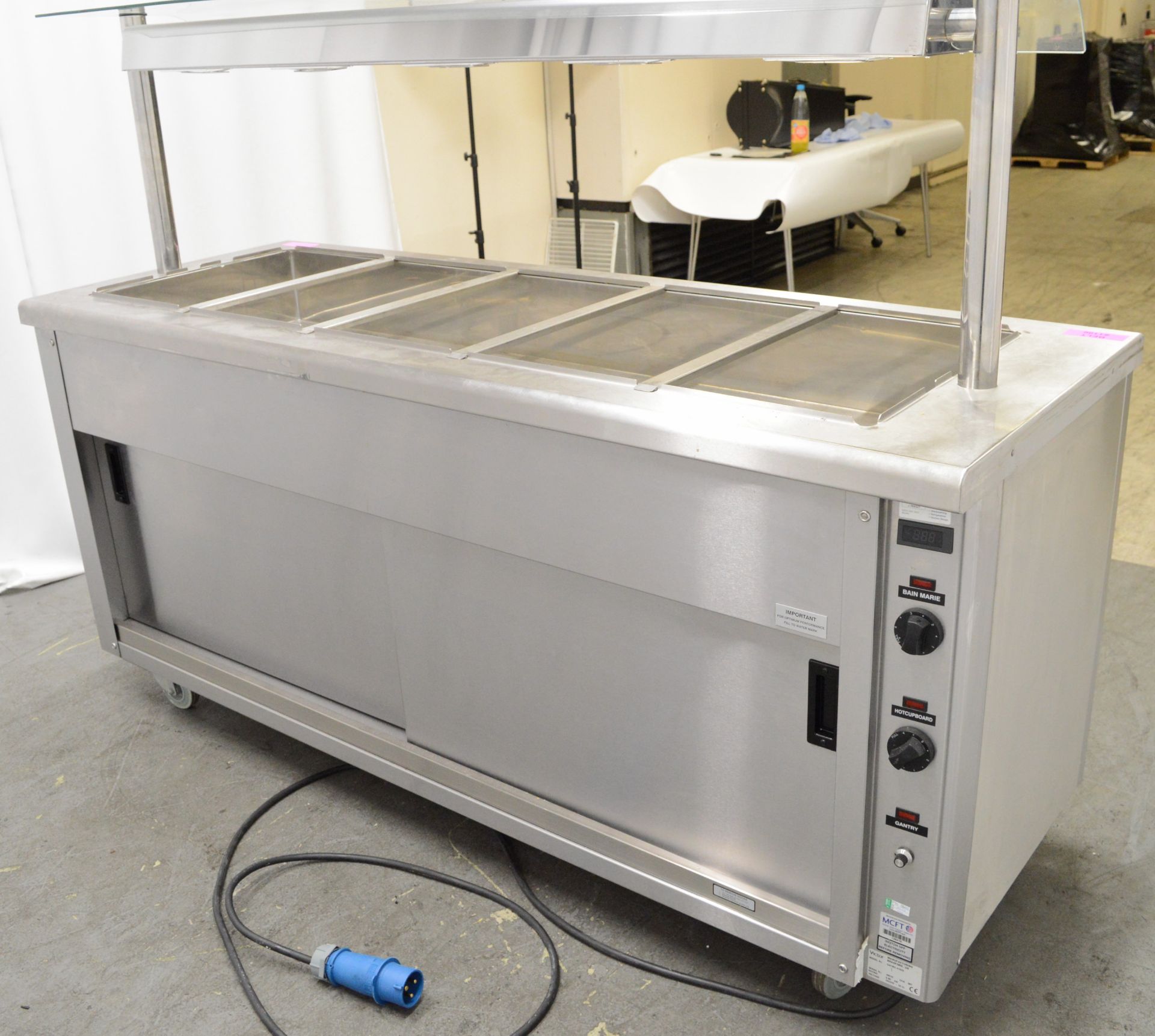 Victor Carib 2.419 bain marie & hot cupboard, 1 phase electric - Image 3 of 10