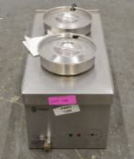 Parry NPWB2 2 pot wet bain marie