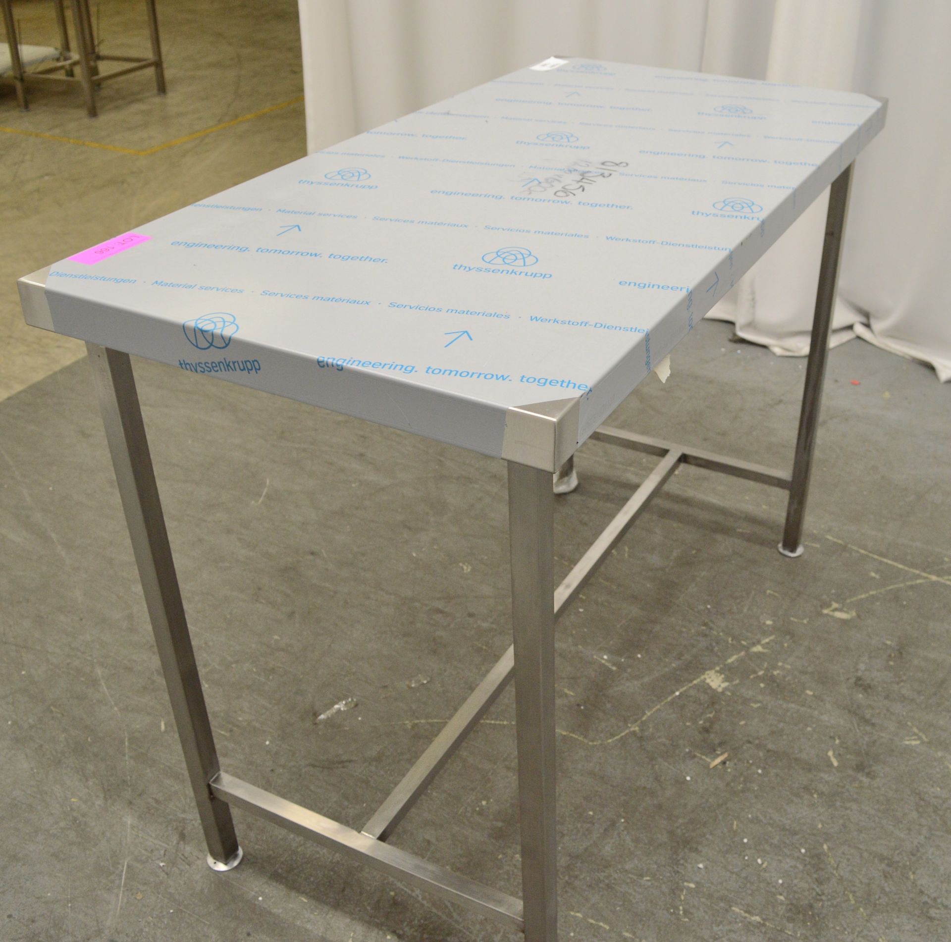 Parry stainless steel prep table 1200x900x900mm - Image 3 of 4