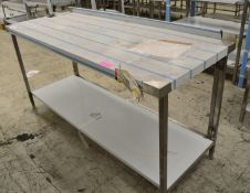 Parry stainless steel prep table 1800x700x900mm