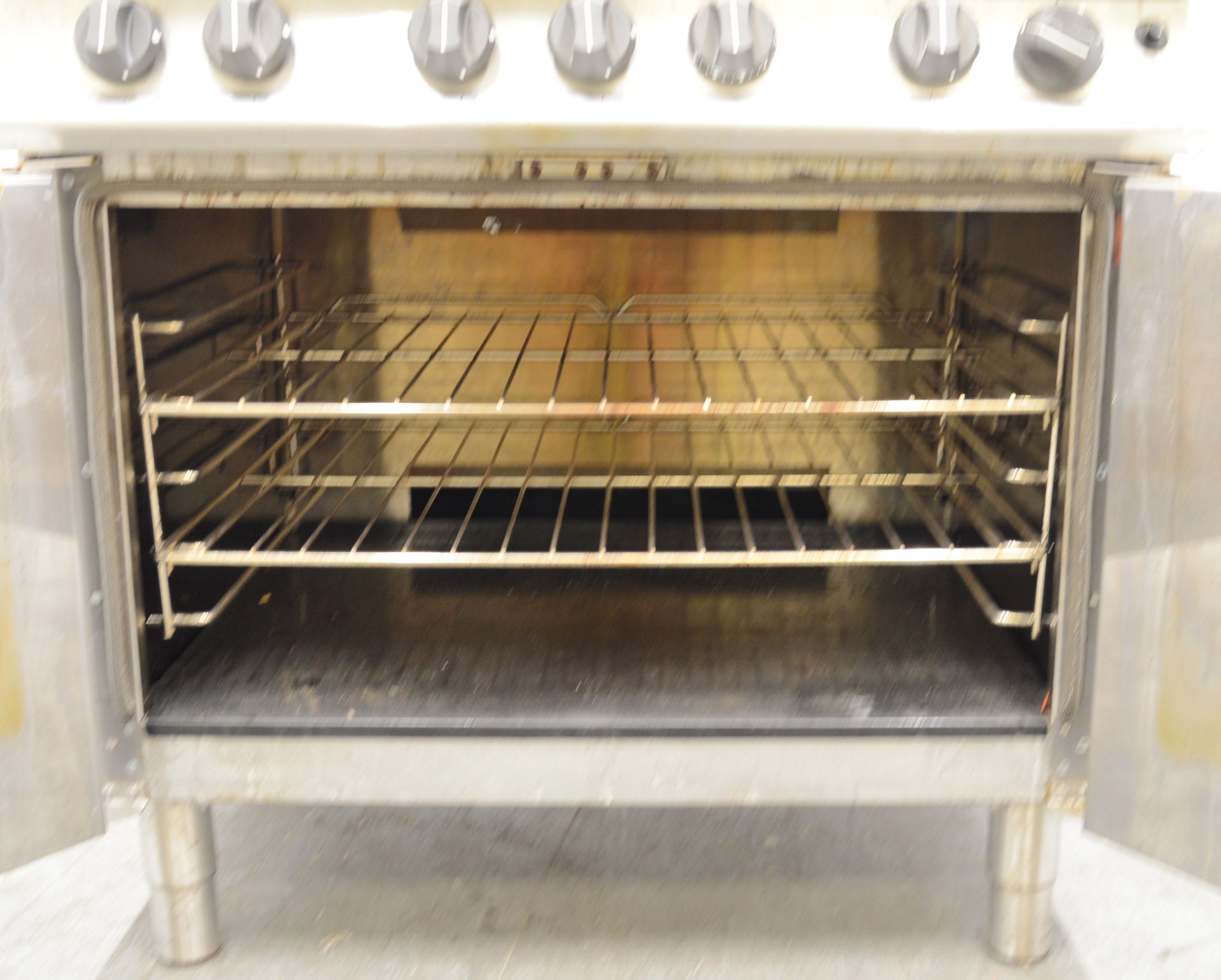 Falcon E3101 6 burner range oven, natural gas - Image 6 of 7