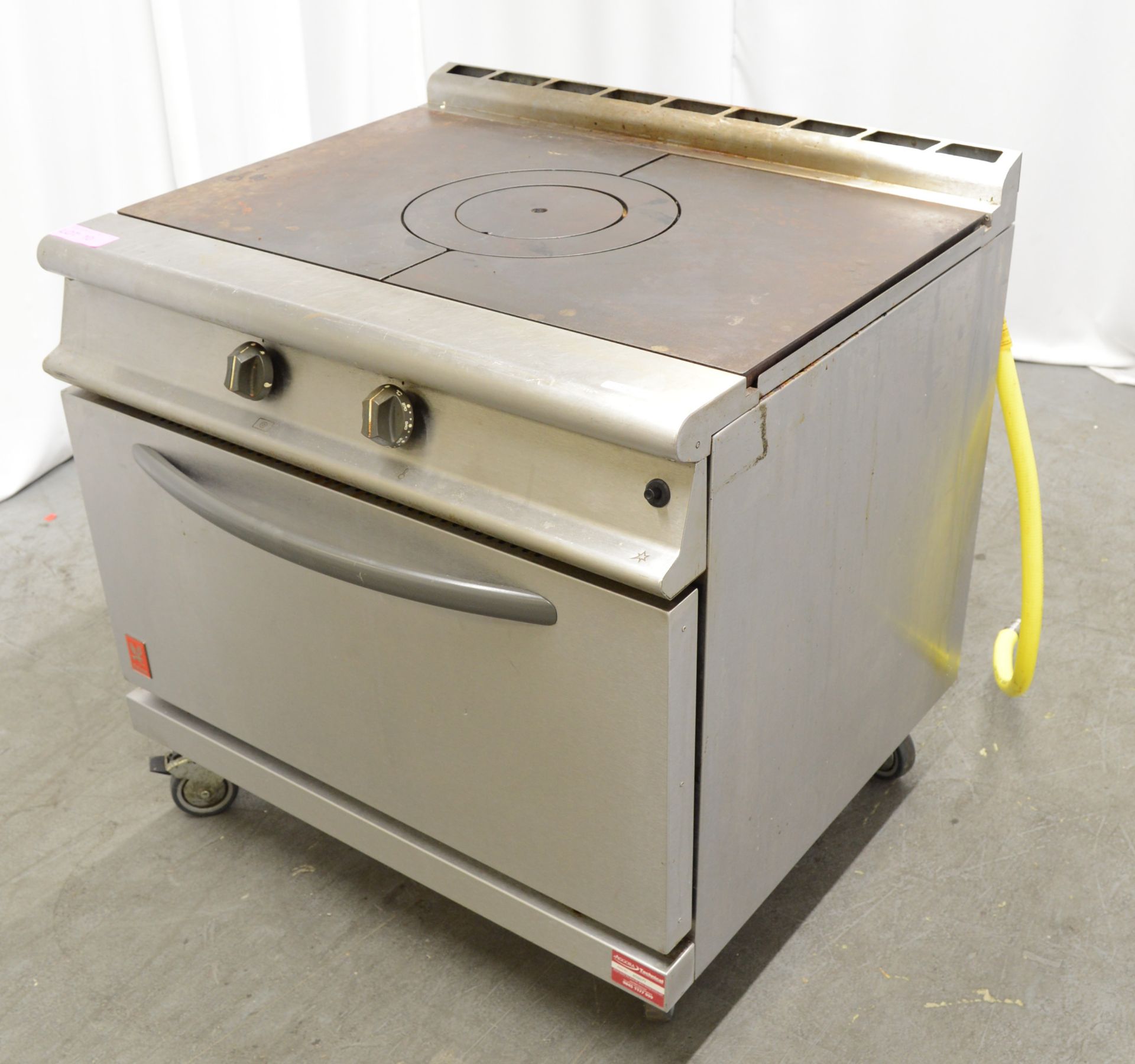 Falcon G3107 solid top range oven, natural gas - Image 3 of 8