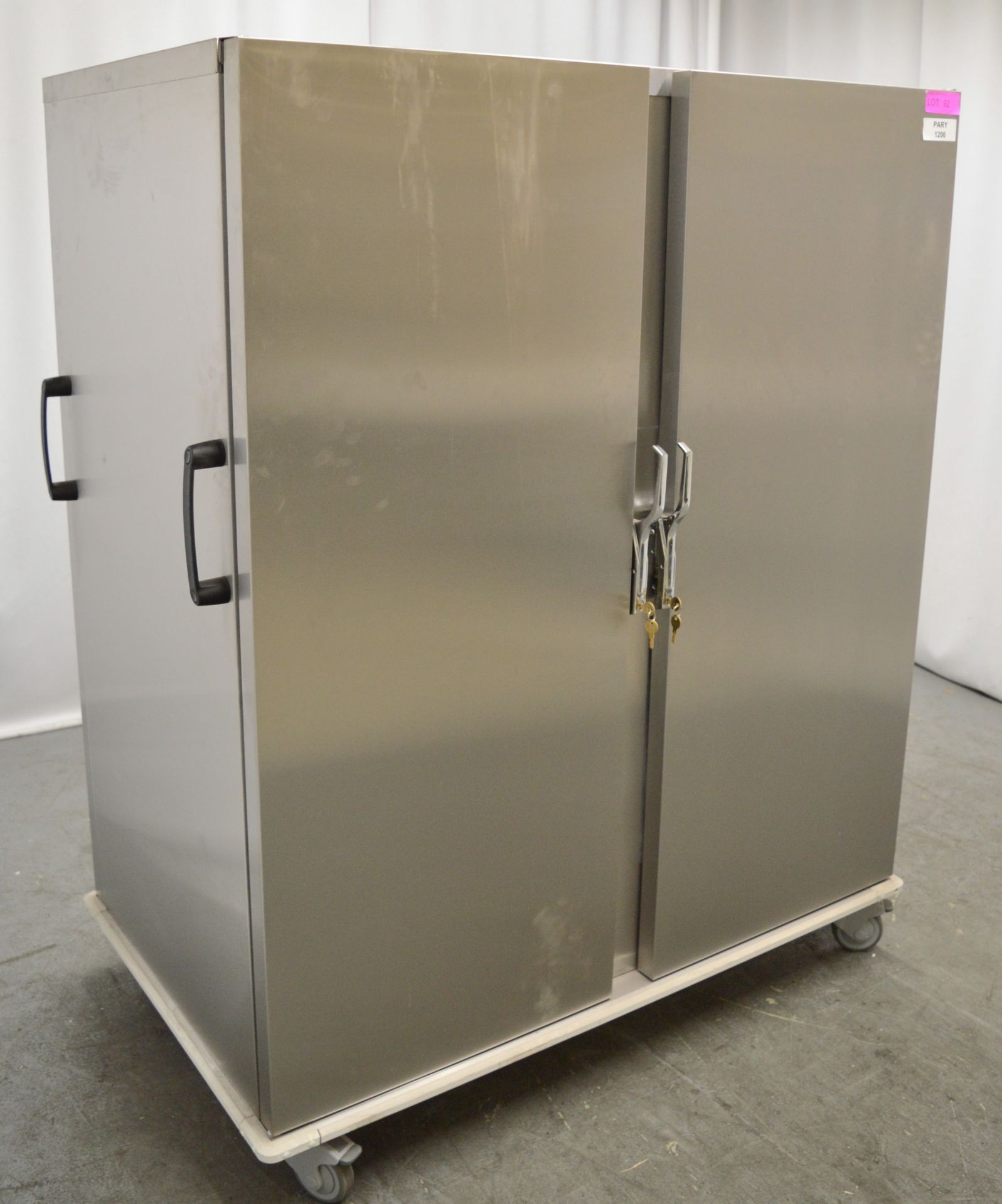 Parry portable heated bain marie/banquette cupboard, 1300x800x1650mm (LxDxH) - Image 2 of 8