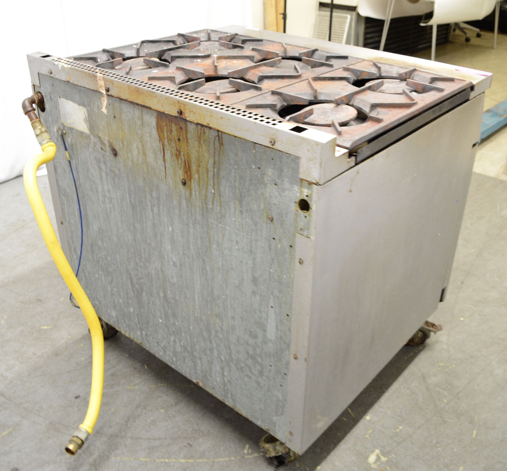 Falcon 6 burner range oven, natural gas - Image 3 of 6