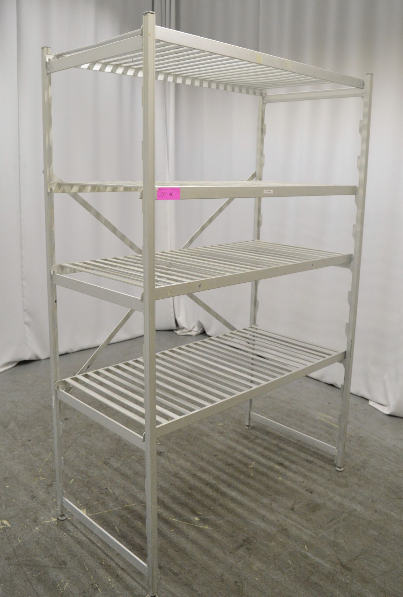 4 tier racking 1200mm W x 600mm D x 1800mm H - Image 2 of 3