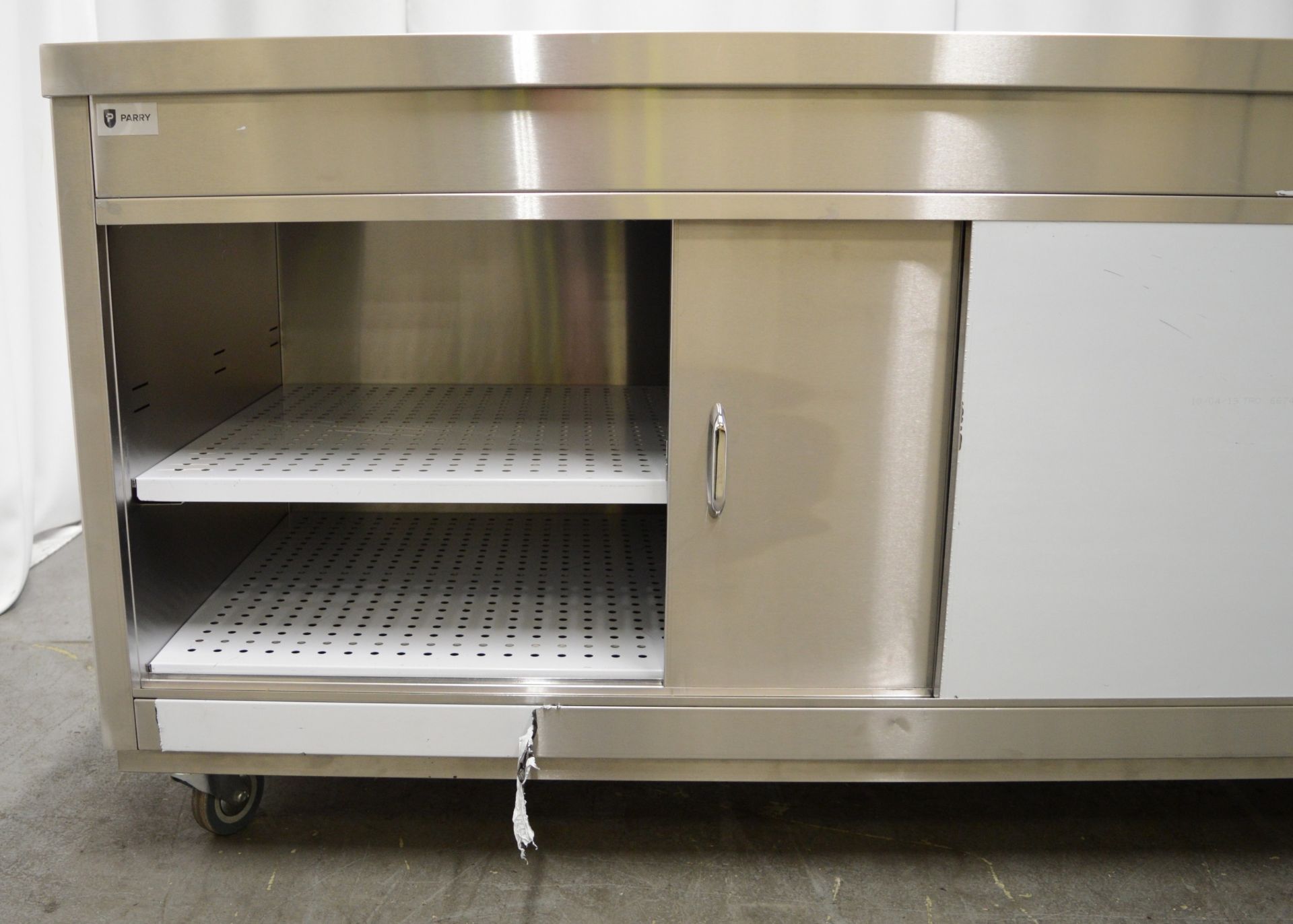 Parry HOT0137 stainless steel hot cupboard, 1800x800x900(LxDxH) 230v - Image 2 of 7