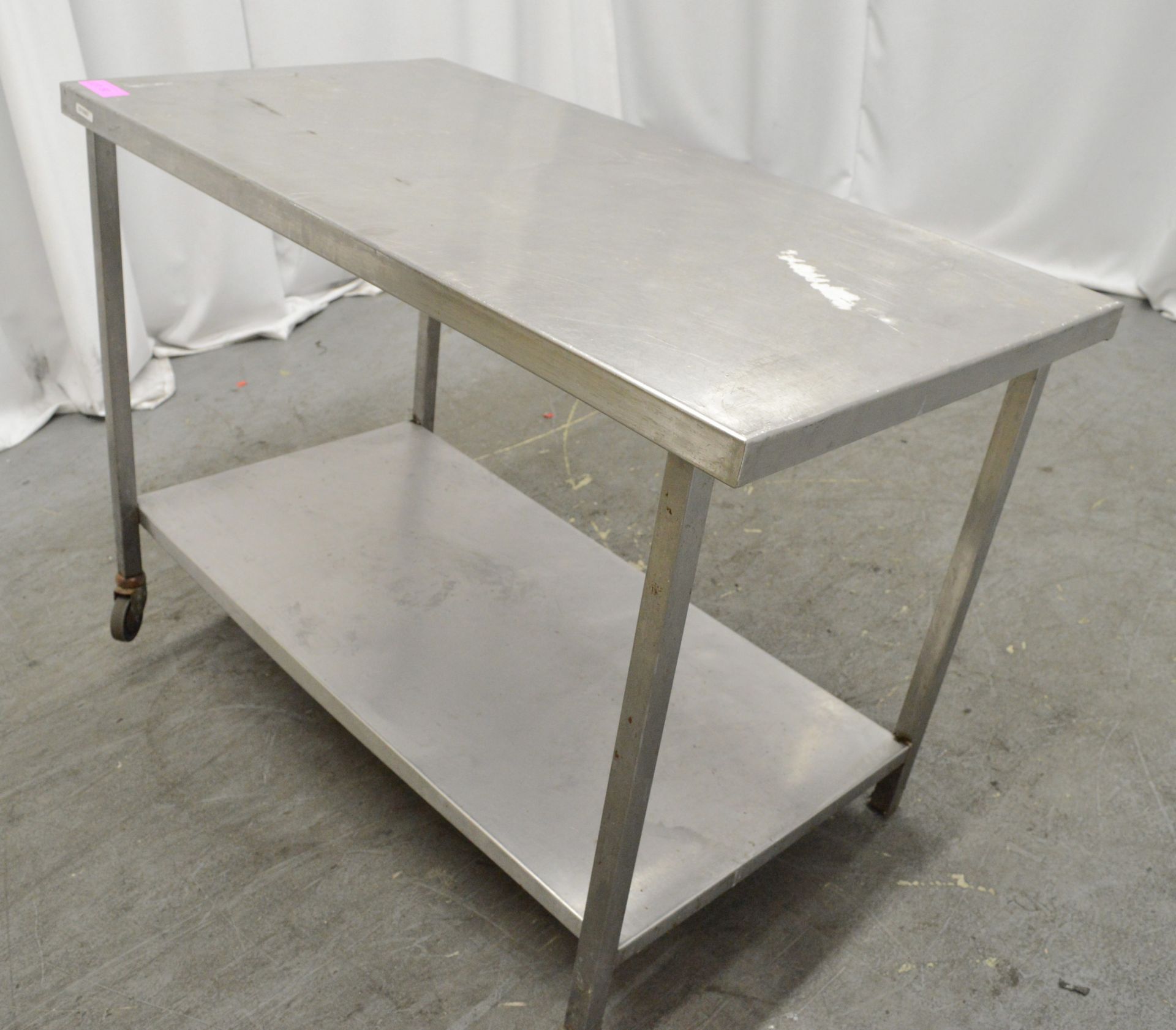 Preparation table 1200mm W x 650mm D x 870mm H - Image 5 of 5