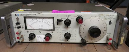 Hewlett Packard 334A distortion analyzer