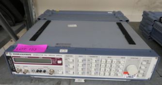 Rhode & Schwarz APN62 LF signal generator 1Hz-260kHz