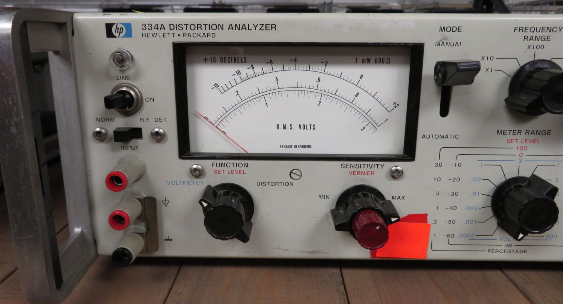 Hewlett Packard 334A distortion analyzer - Image 2 of 4