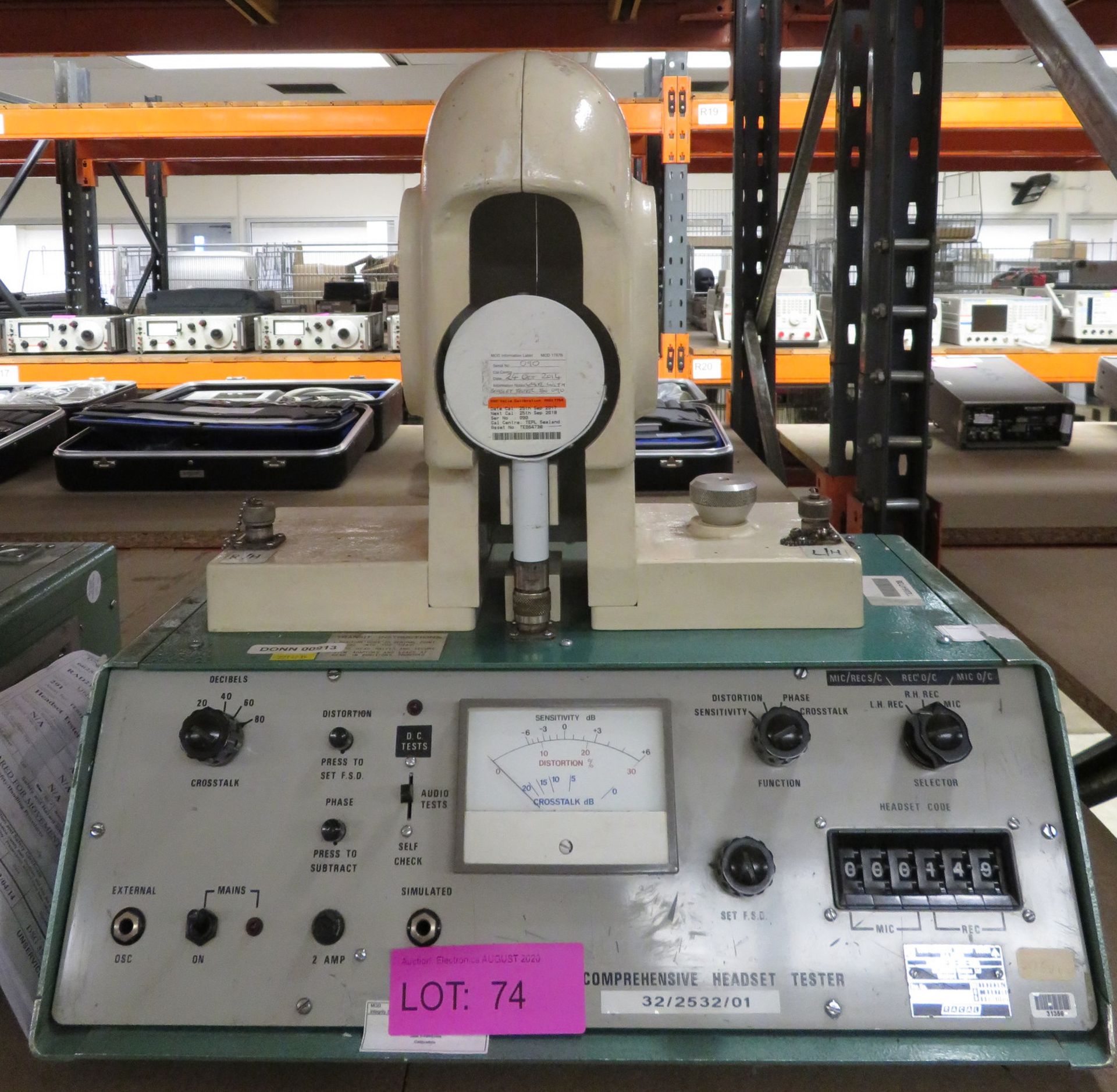 Agilent 21A 200/1 Comprehensive headset tester