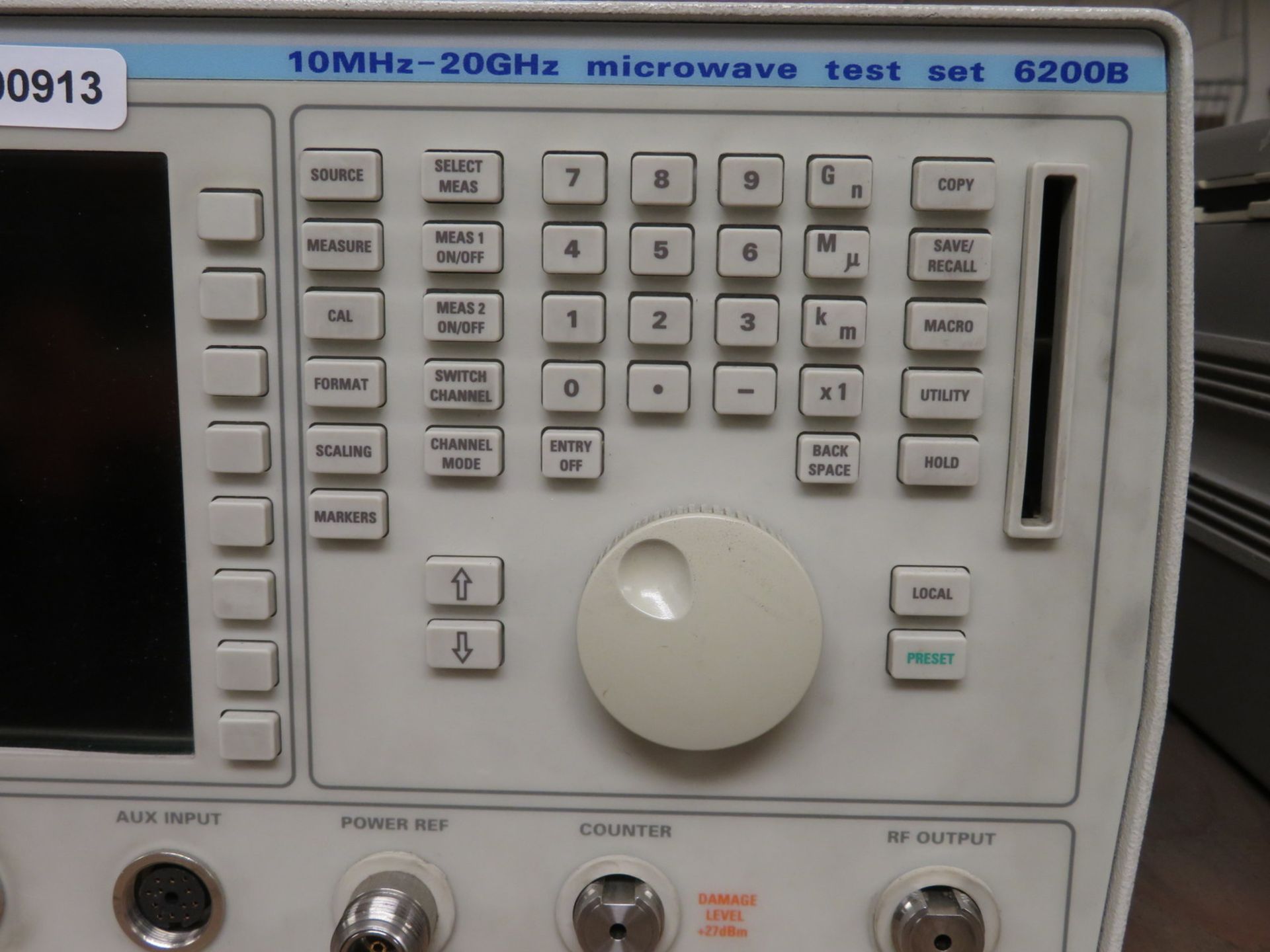 Marconi 6200B microwave test set 10MHz - 20GHz - Image 3 of 4