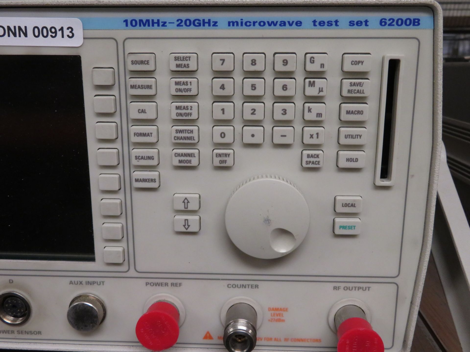 Marconi 6200B microwave test set 10MHz - 20GHz - Image 3 of 4
