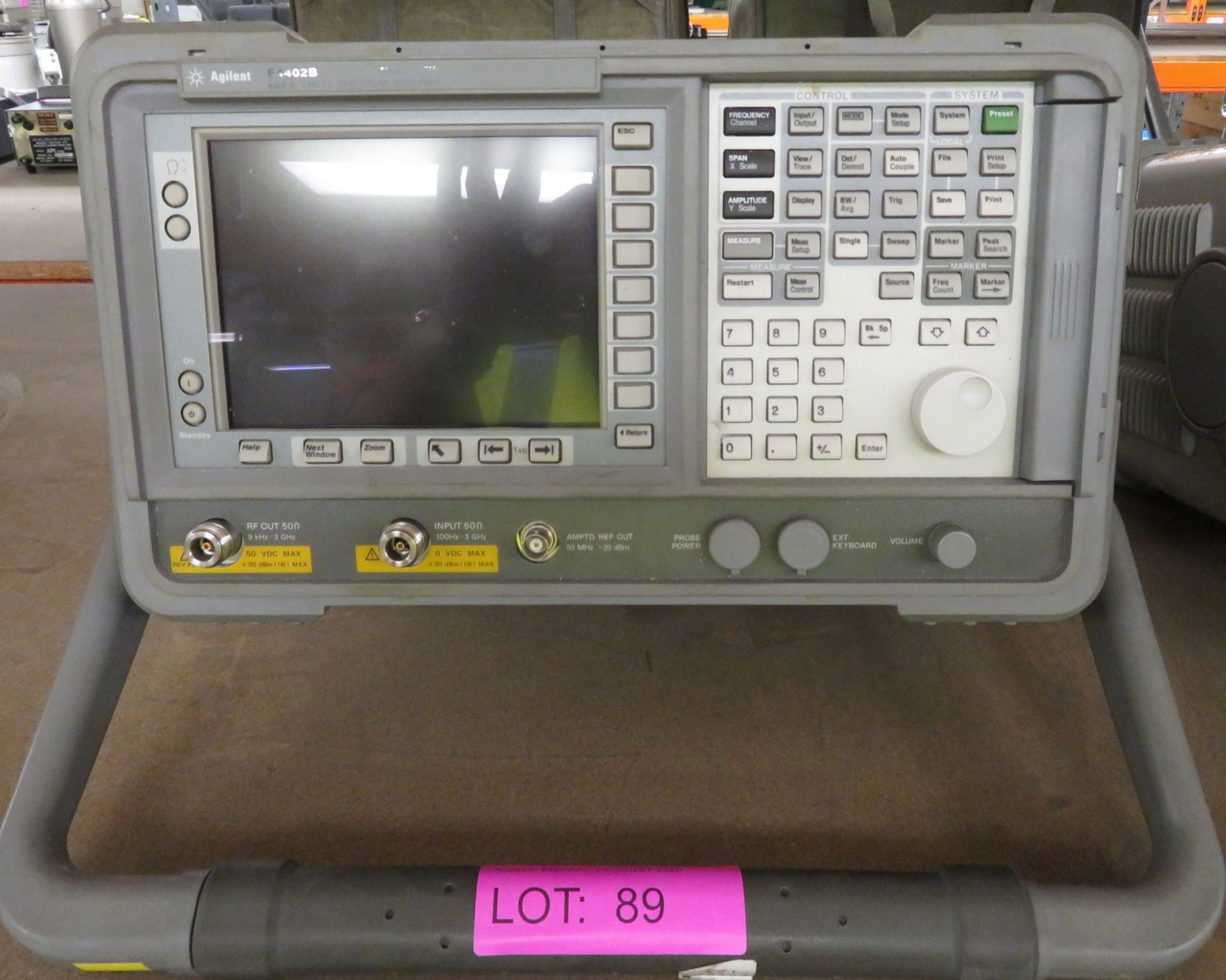 Agilent E4402B ESA-E Spectrum analyzer 100hz-3.0Ghz