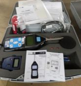 Casella Cel 430/M2 sound level meter & calibrator in case