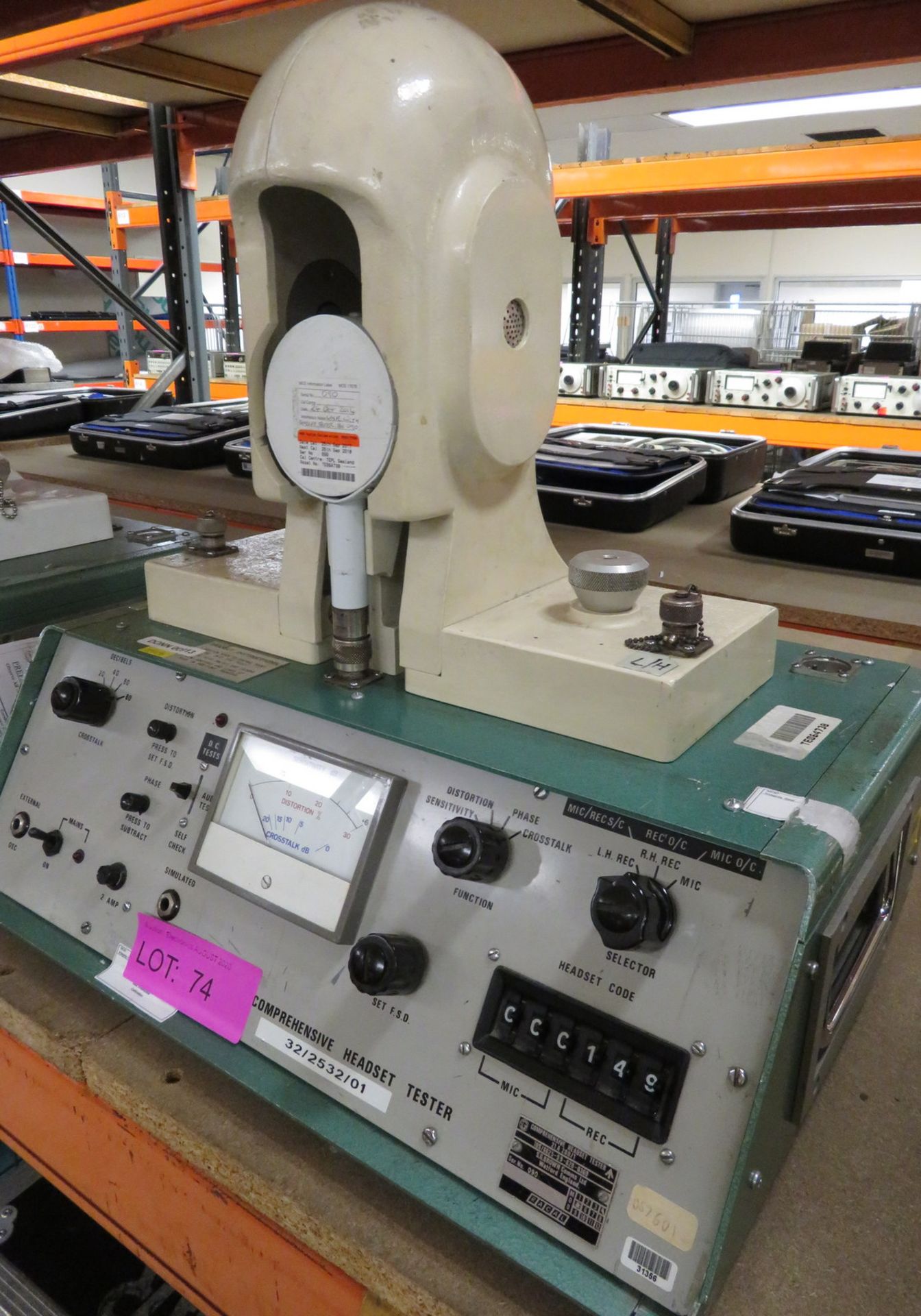 Agilent 21A 200/1 Comprehensive headset tester - Image 4 of 4