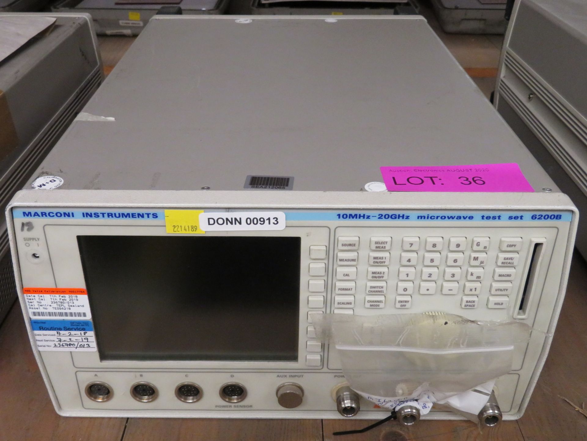 Marconi 6200B microwave test set 10MHz - 20GHz