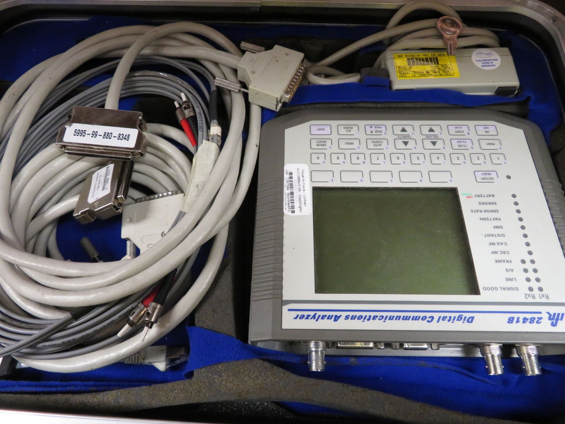 IFR 2841B digital communications analyzer in case - Image 3 of 4