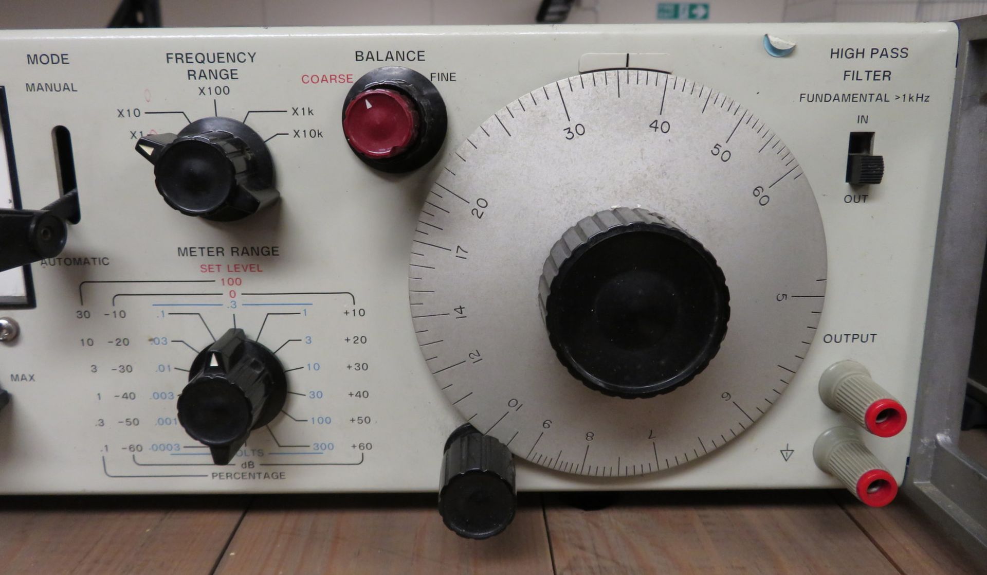 Hewlett Packard 334A distortion analyzer - Image 3 of 4