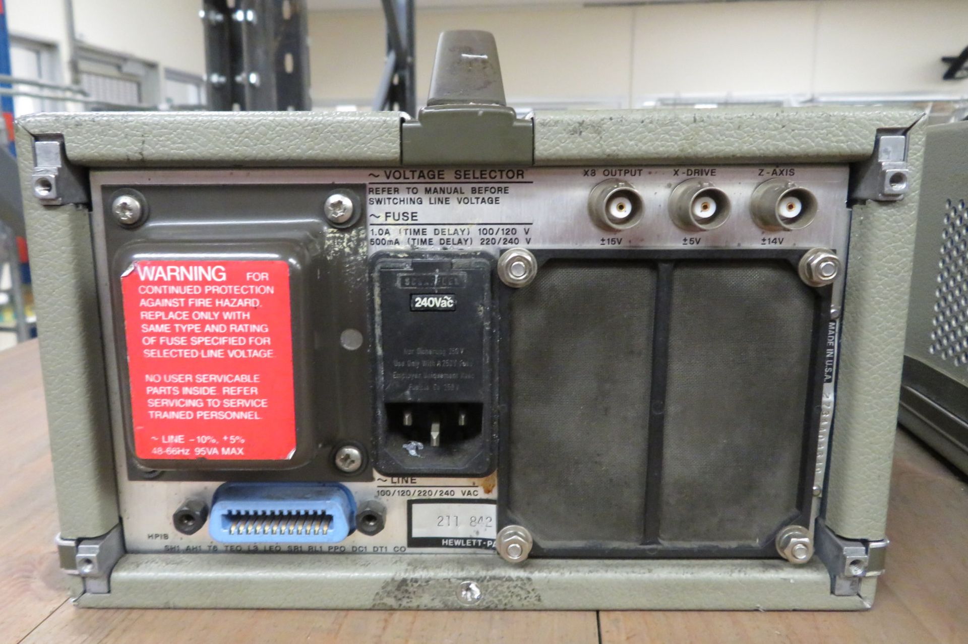 Hewlett Packard 3314A function generator - Image 3 of 3