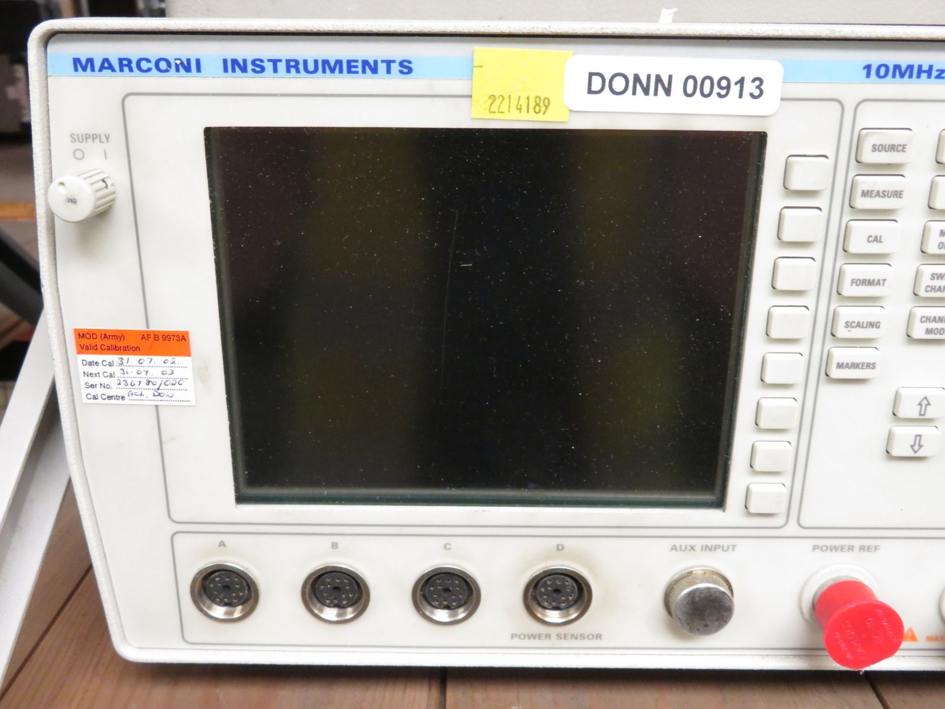 Marconi 6200B microwave test set 10MHz - 20GHz - Image 2 of 4