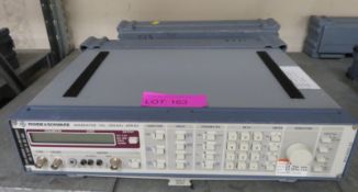 Rhode & Schwarz APN62 LF signal generator 1Hz-260kHz