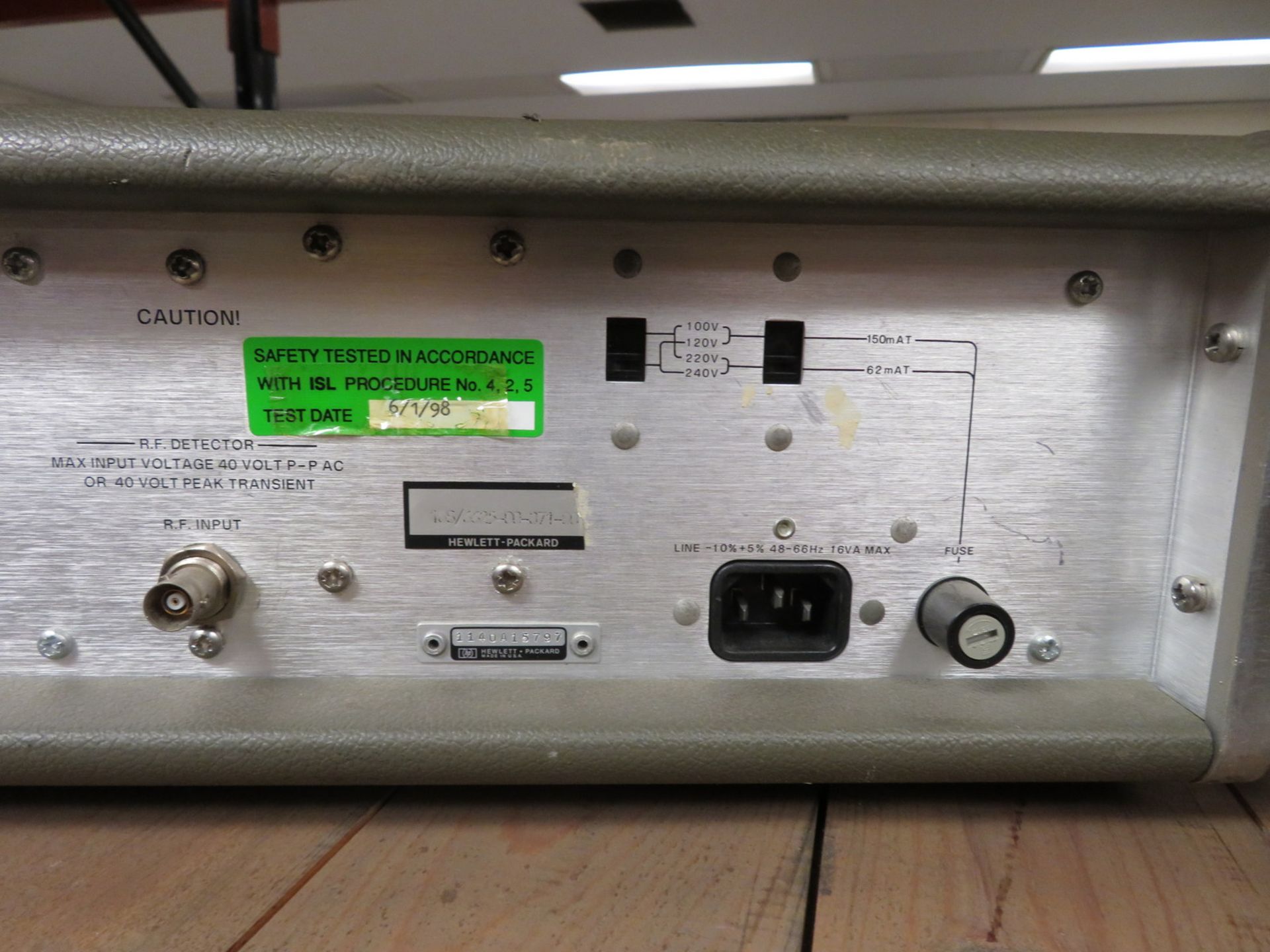 Hewlett Packard 334A distortion analyzer - Image 4 of 4