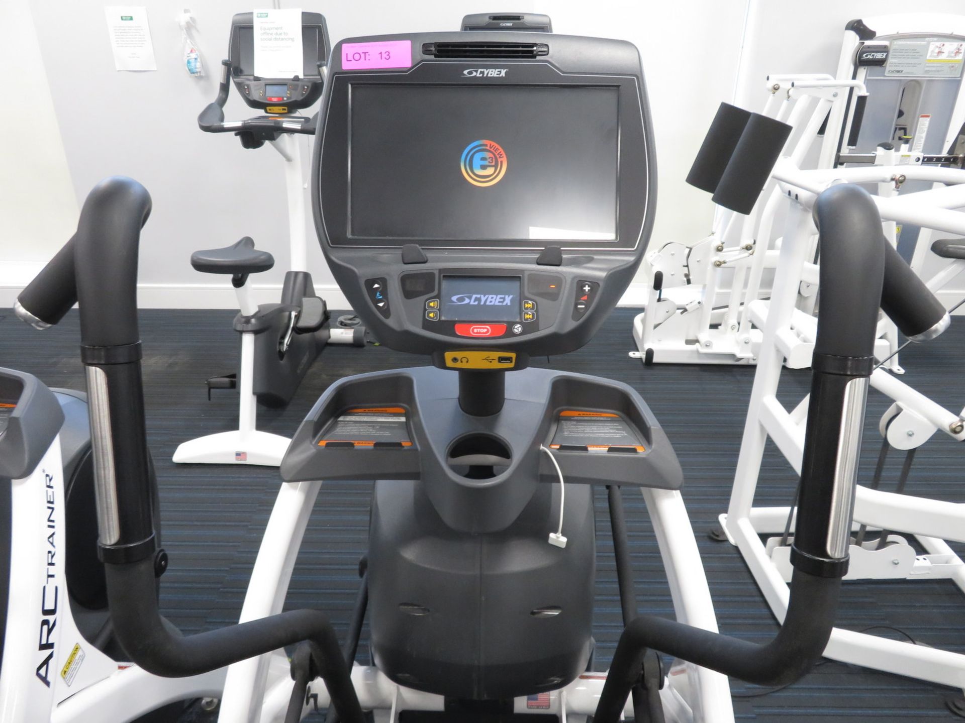 Cybex Arc Trainer Model: 772AT. Working Condition With TV Display Monitor. - Image 5 of 11