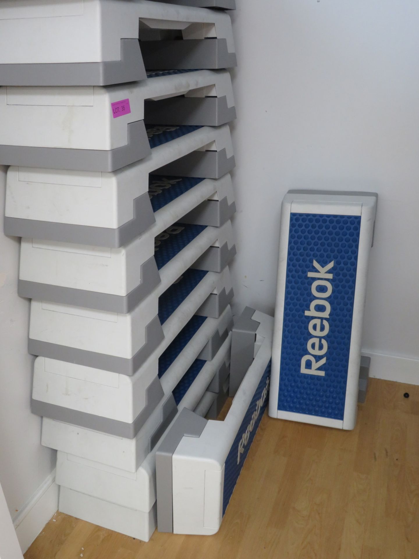 12x Reebok Studio Step Boxes. - Image 2 of 4