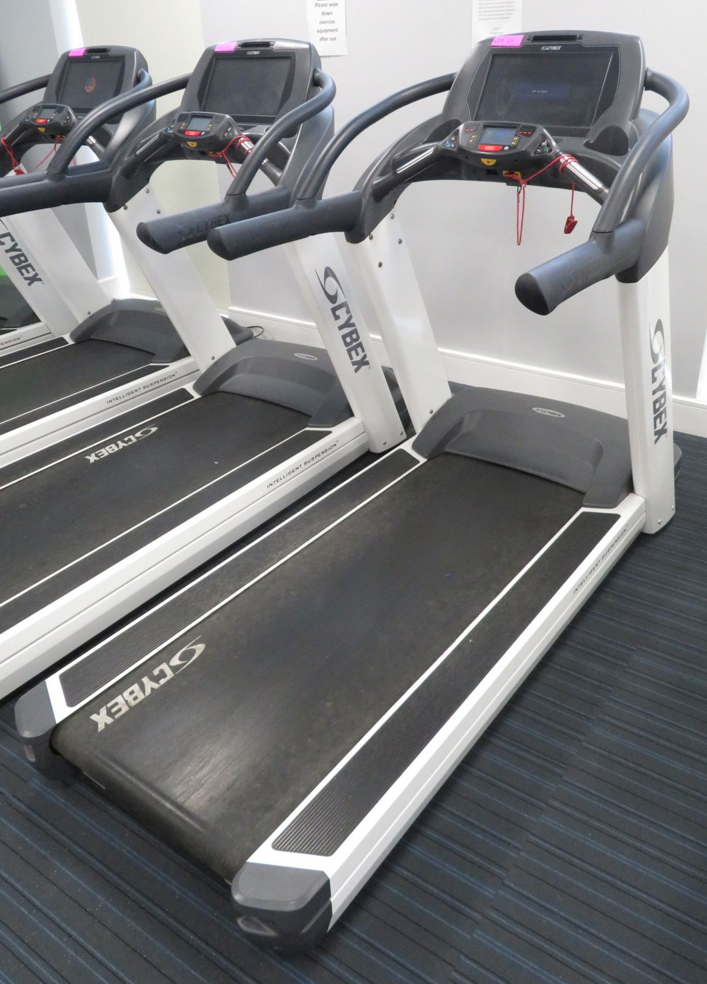 Cybex Treadmill Model: 770T, Working Condition With TV Display Monitor.