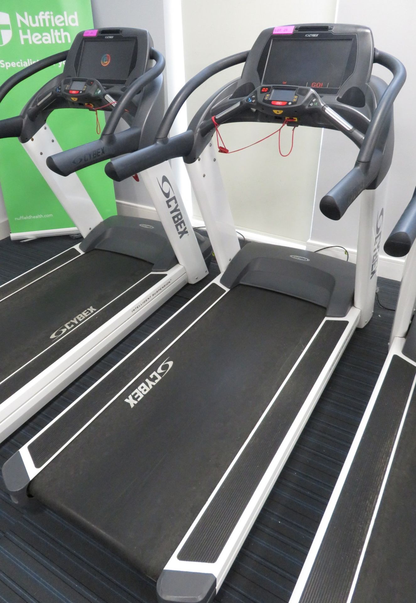 Cybex Treadmill Model: 770T, Working Condition With TV Display Monitor.