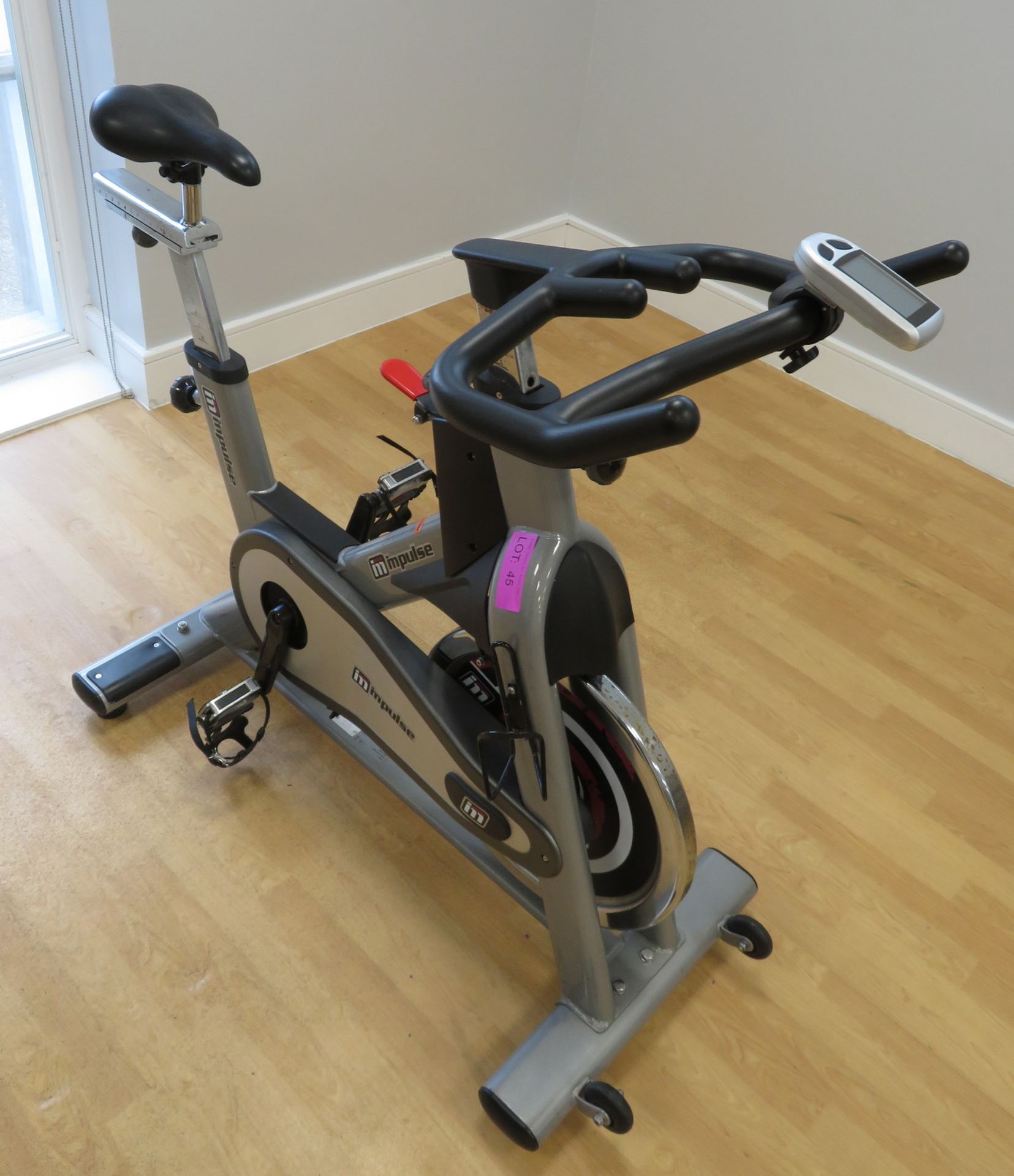 Impulse Model: PS300D Spin Bike With Digital Console. Adjustable Seat & Handle Bars. - Image 2 of 11