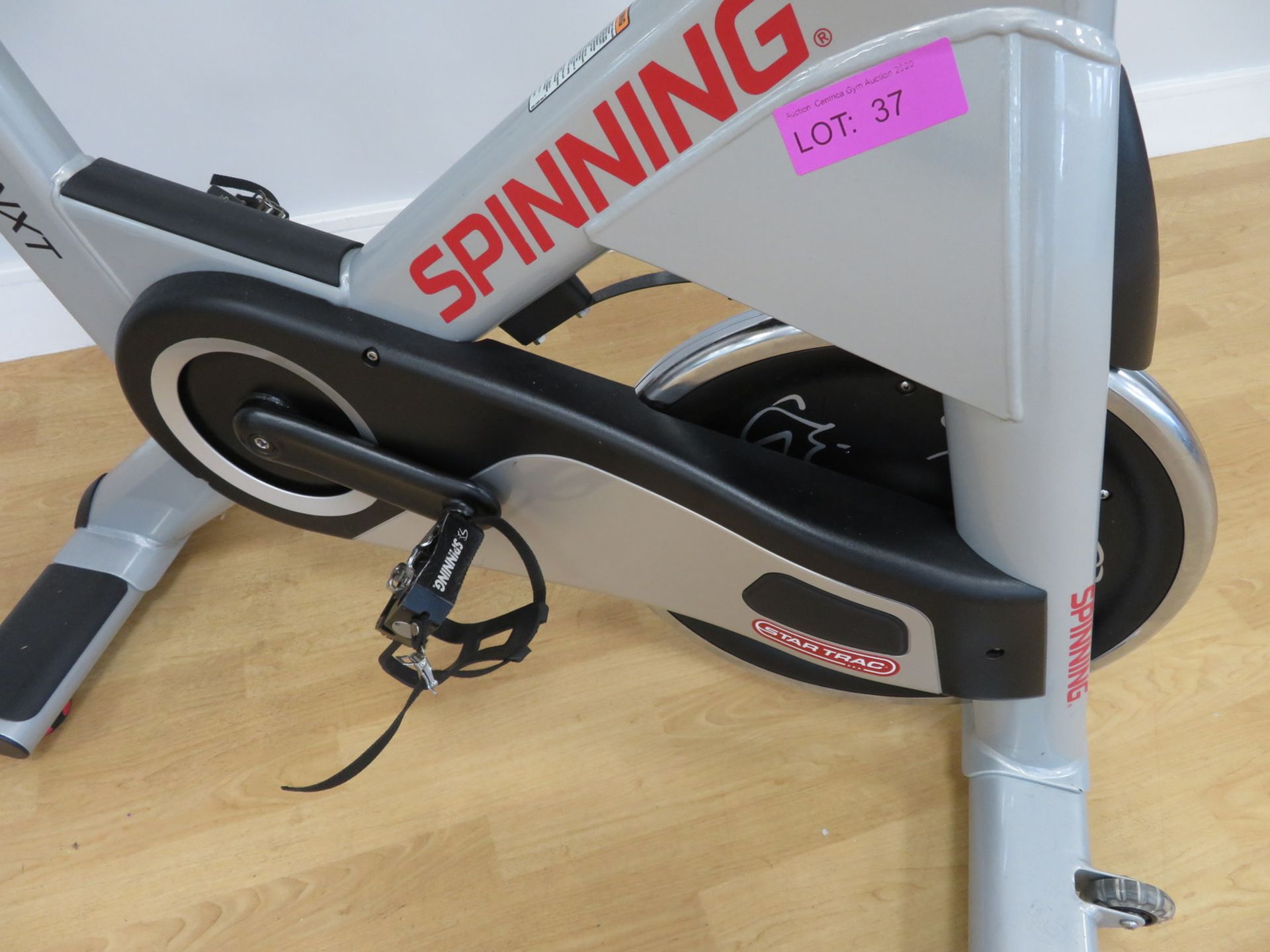 Star Trac Model: NXT Spinner Spin Bike. Adjustable Seat & Handle Bars. Dimensions: 120x53x - Image 3 of 10