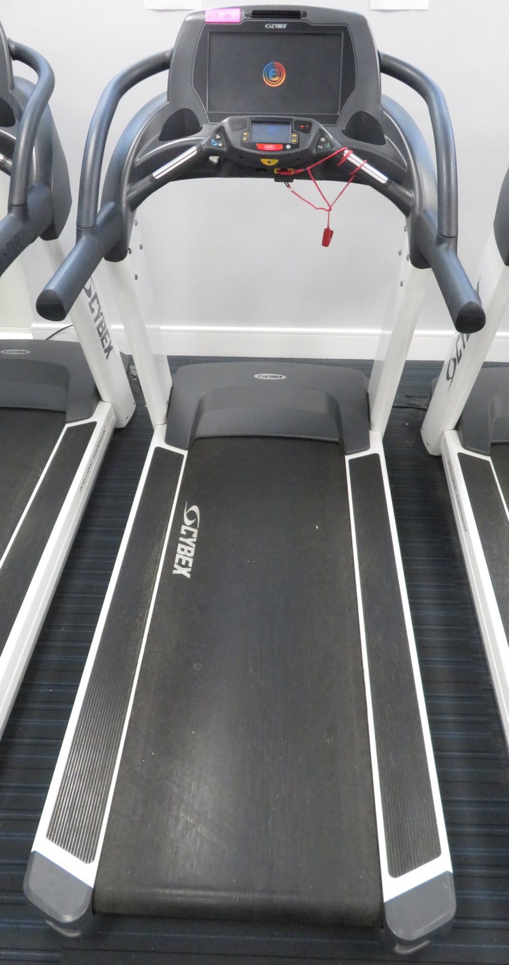 Cybex Treadmill Model: 770T, Working Condition With TV Display Monitor. - Image 2 of 11