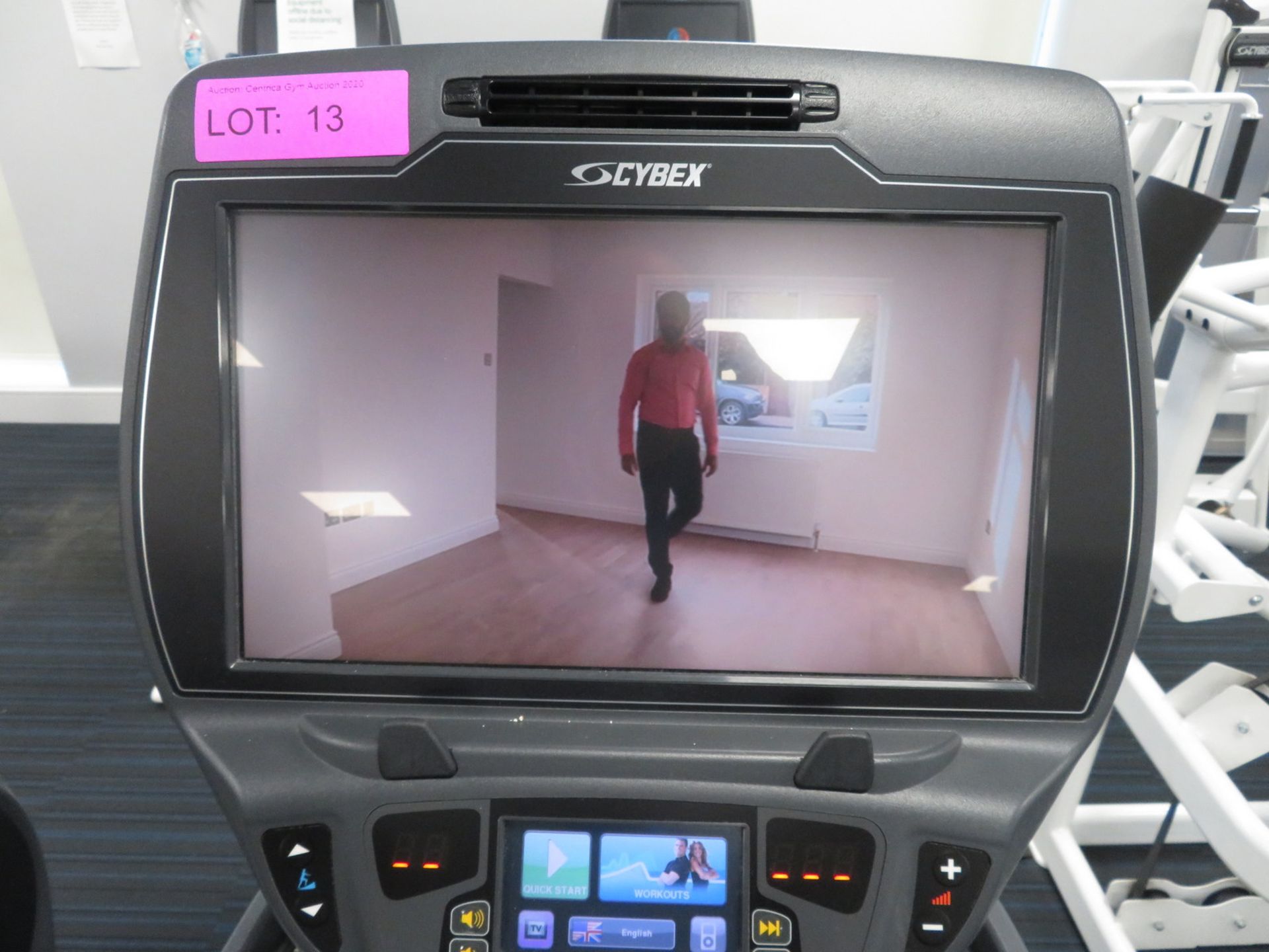 Cybex Arc Trainer Model: 772AT. Working Condition With TV Display Monitor. - Image 7 of 11