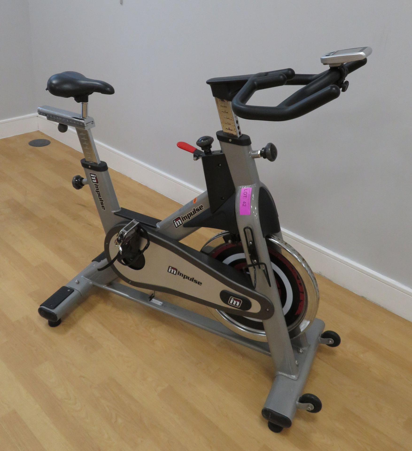 Impulse Model: PS300D Spin Bike With Digital Console. Adjustable Seat & Handle Bars.