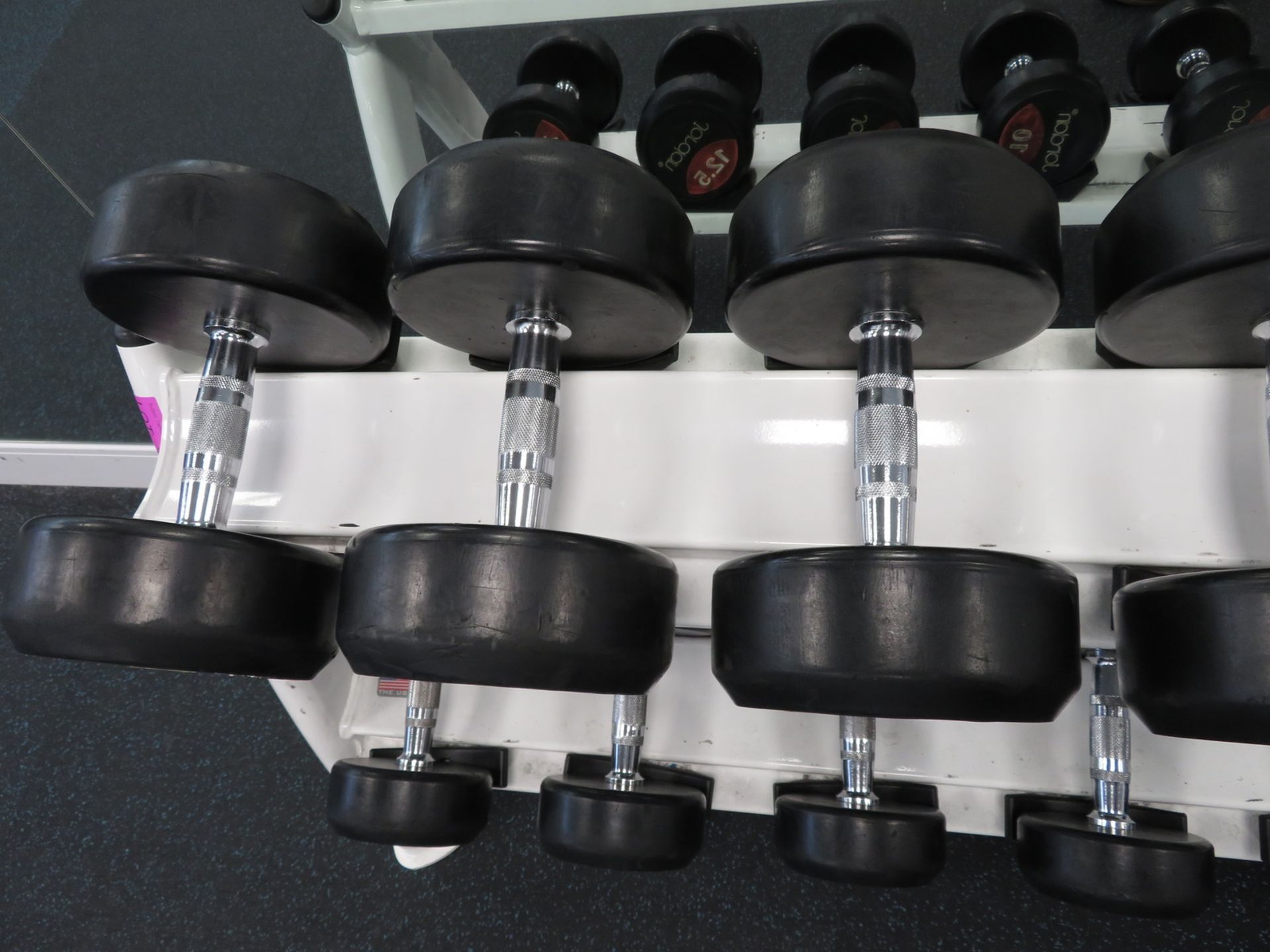 Jordan Dumbbell Set 2.5kg - 25kg Including Rack. See Description For Weight Ranges. - Image 13 of 15