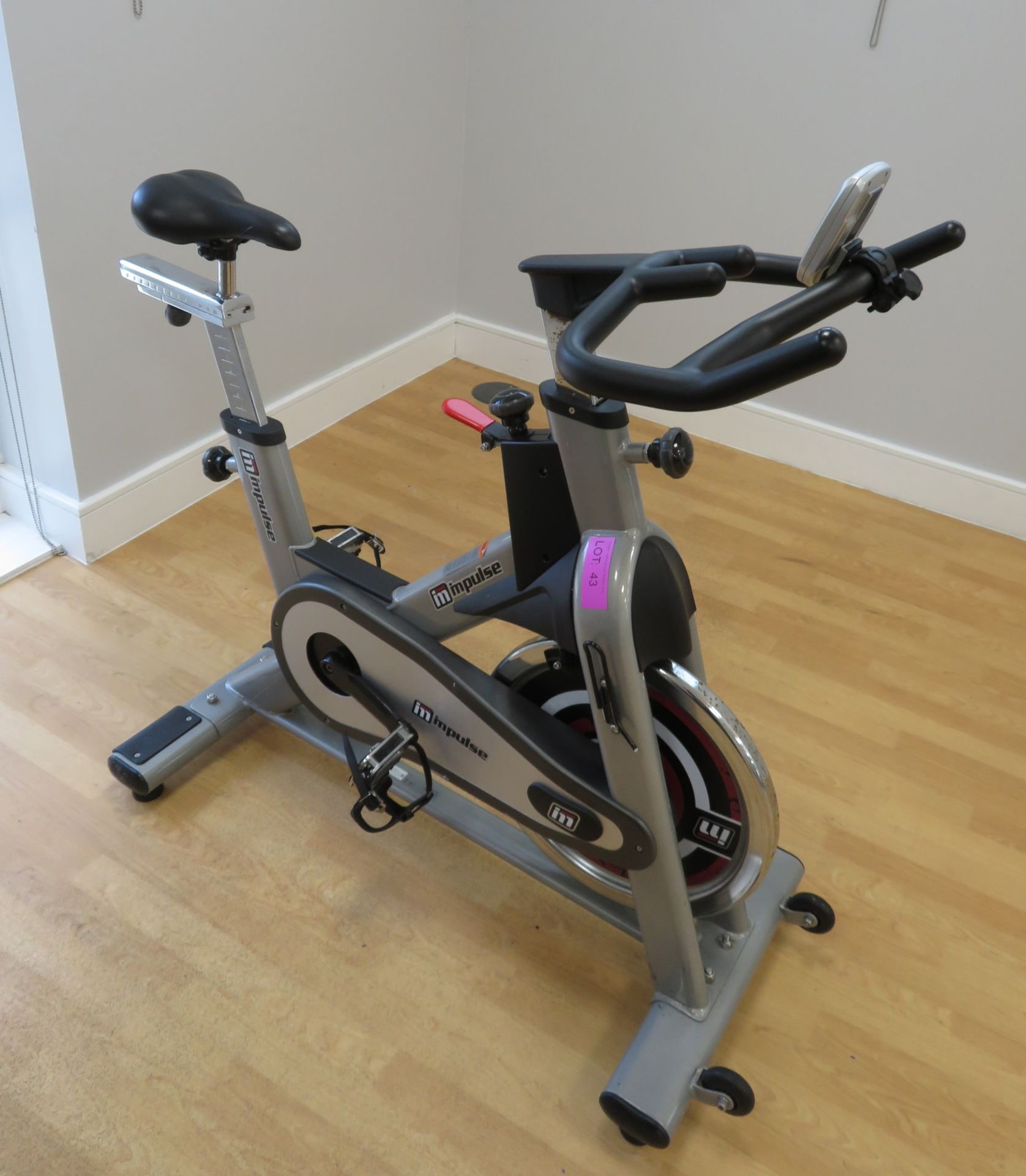 Impulse Model: PS300D Spin Bike With Digital Console. Adjustable Seat & Handle Bars.