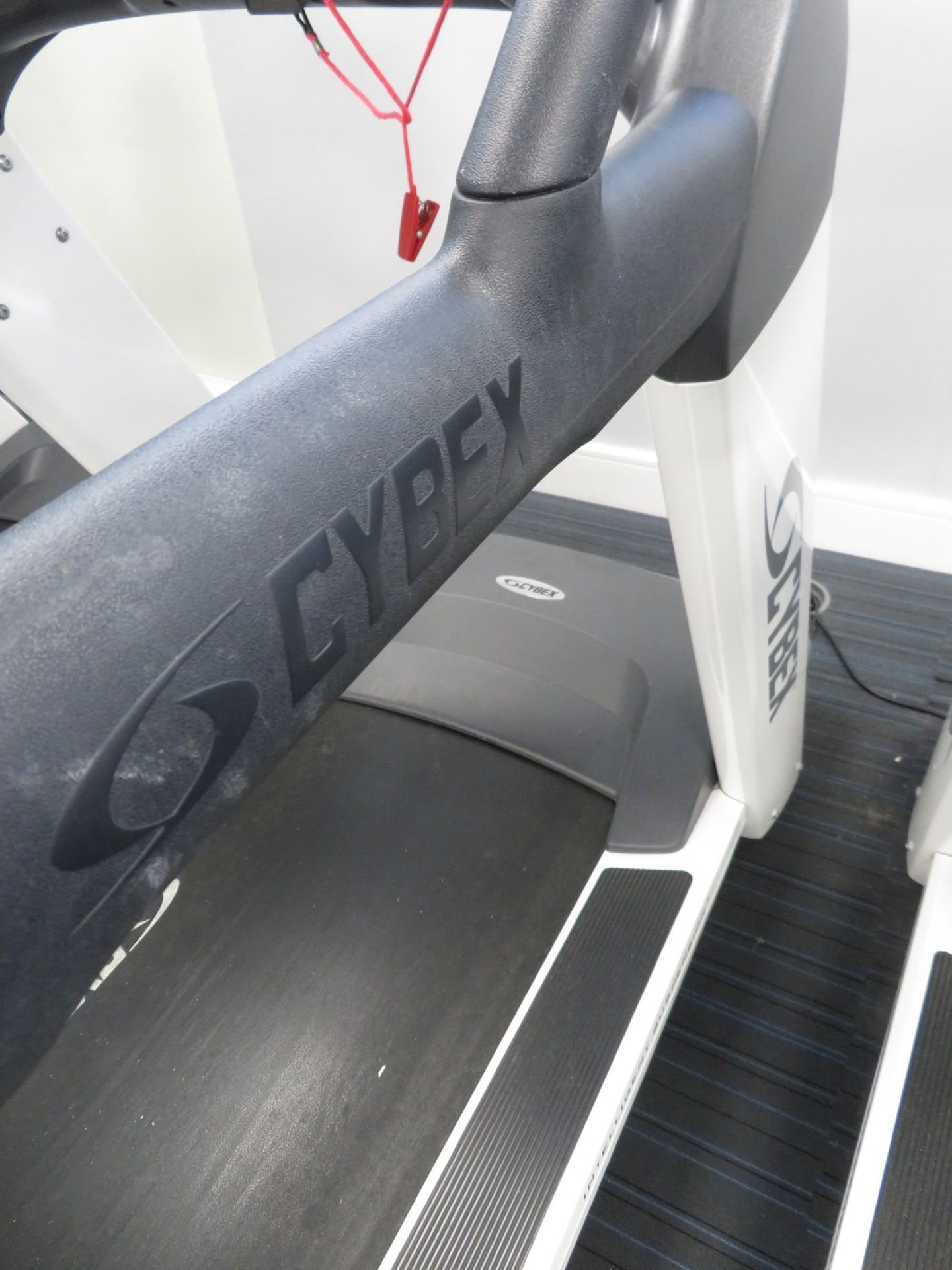 Cybex Treadmill Model: 770T, Working Condition With TV Display Monitor. - Image 4 of 11