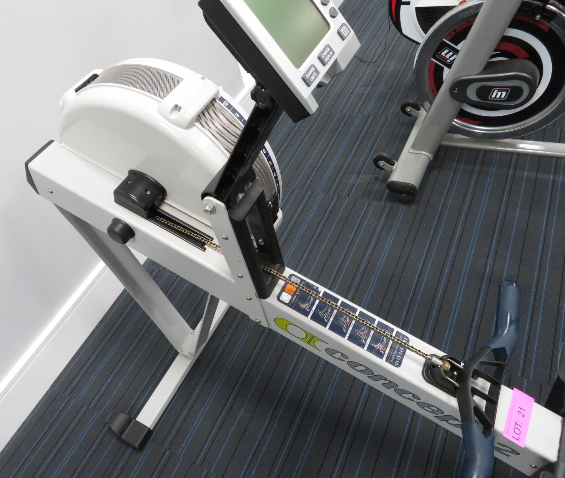 Concept 2 Indoor Rower Model D, Complete With PM4 Display Console. - Image 8 of 9